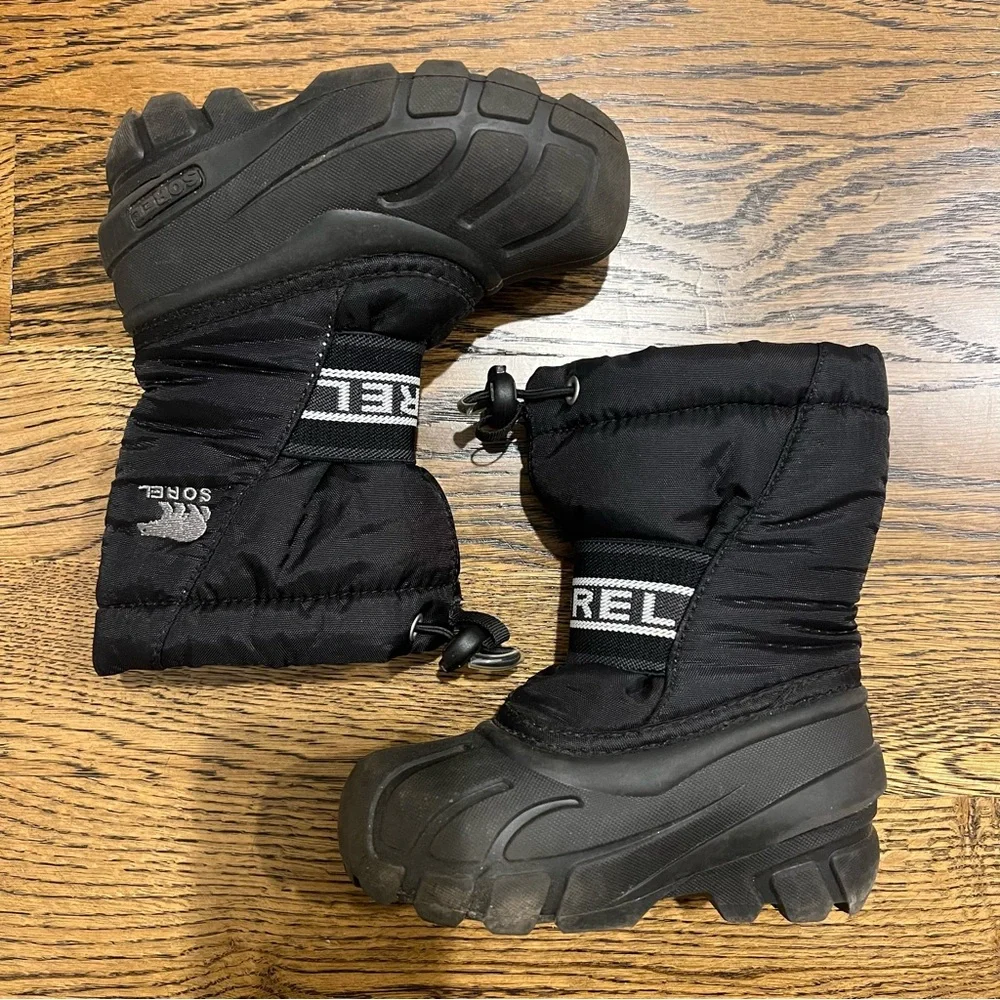 Sorel Kids Black Winter Boots
